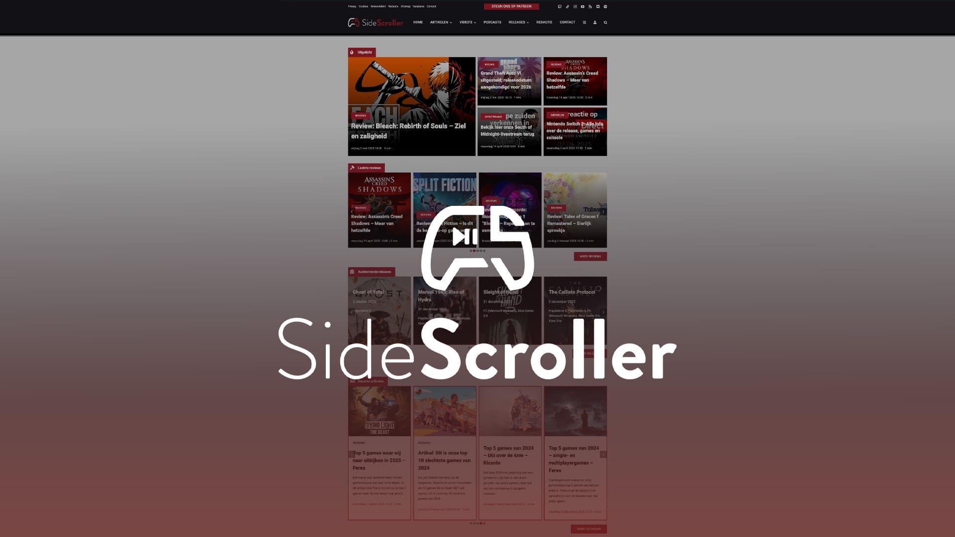 Artikel Het nieuwe SideScroller is bijna hier