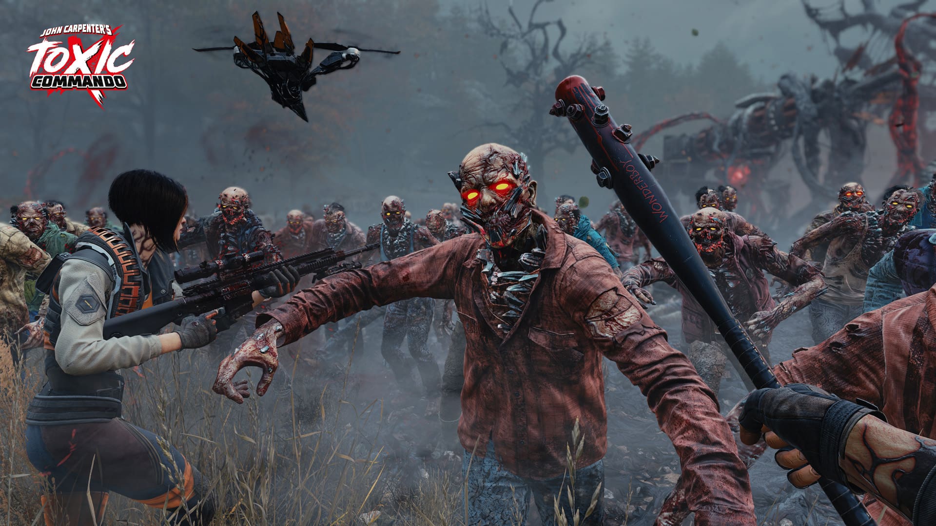 John Carpenter’s Toxic Commando gamescom 2025 preview screenshot 6 firearms axes katanas clubs