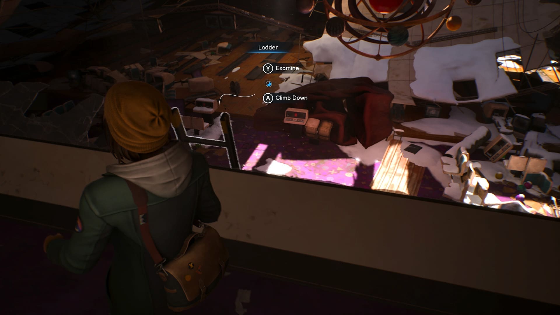 Life is Strange: Double Exposure opent met een scene bij een verlaten bowlingbaan