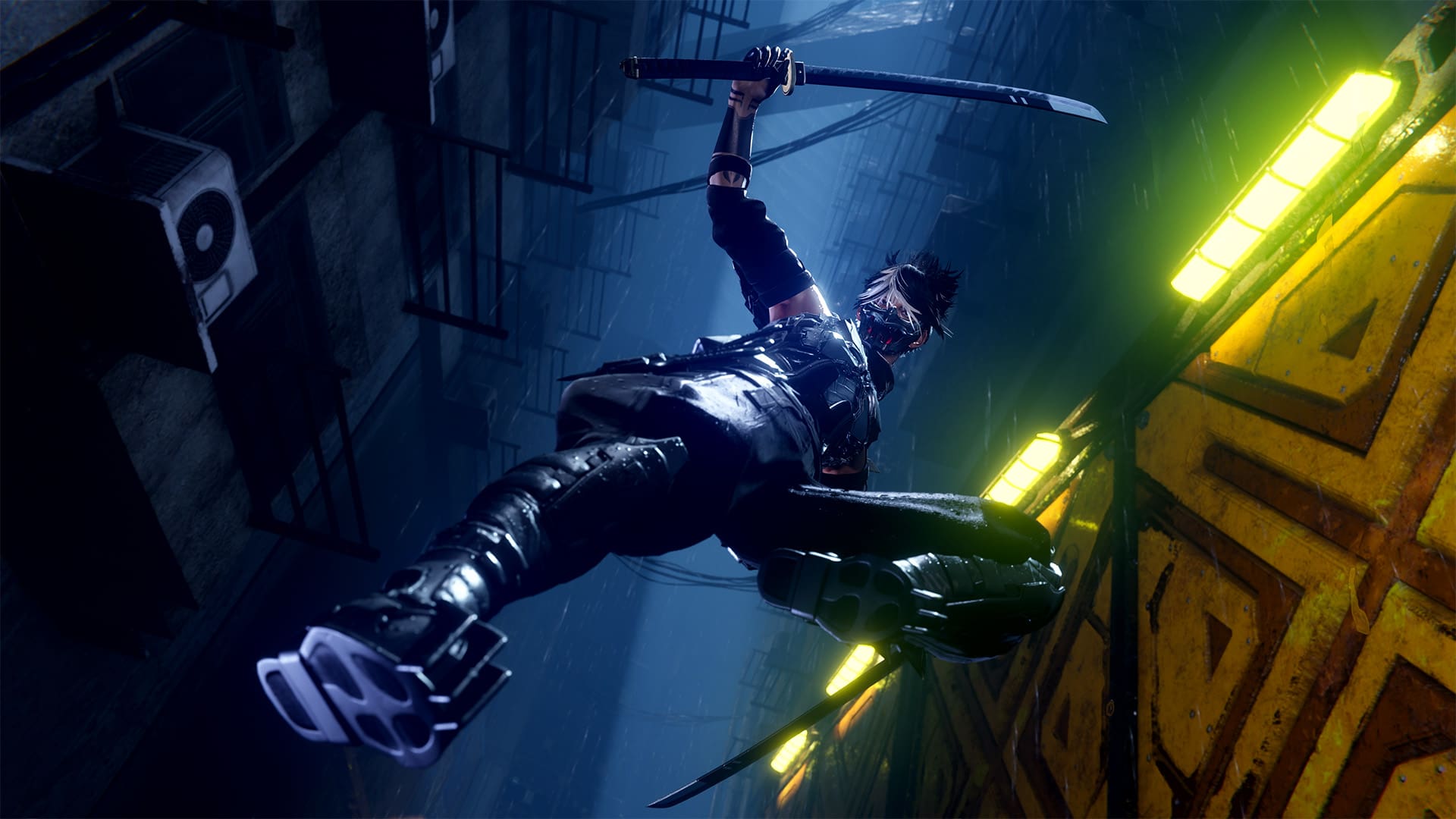 Je speelt in Ninja Gaiden 4 als een soort cyberninja genaamd Yakumo