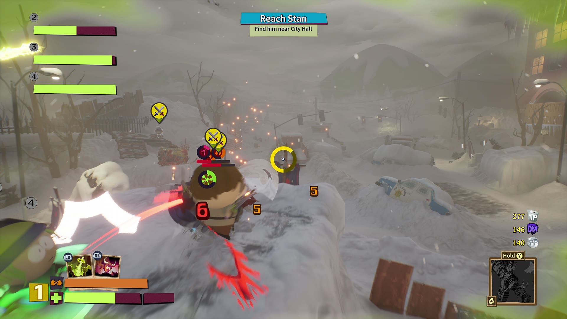 South Park Snow Day review screenshot 6 chaotic combat