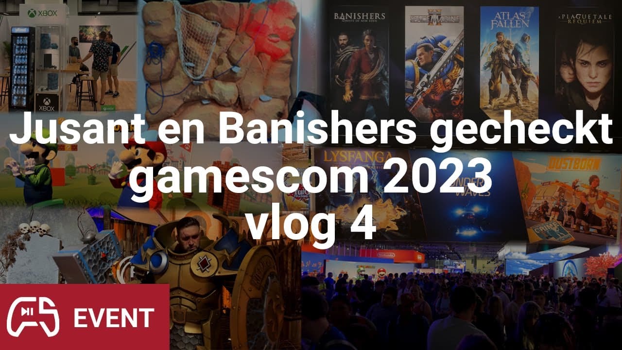Goed en slecht nieuws – Gamescom 2023 vlog 4