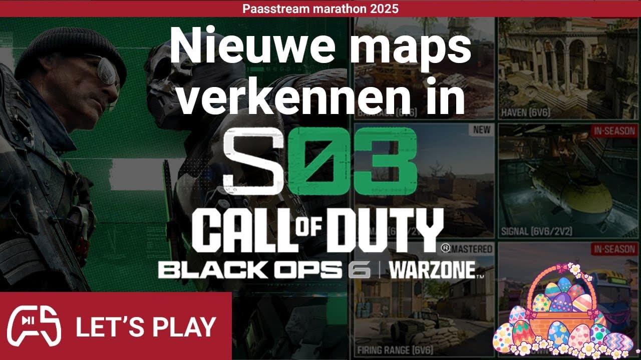 Paasstream Marathon Lets Play Call Of Duty Black Ops 6 Season 3 Maps Letsplay
