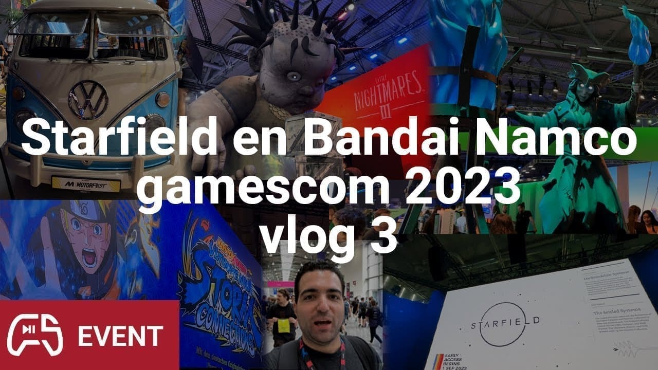 Starfield presentatie en Bandai Namco line-up – Gamescom 2023 vlog 3